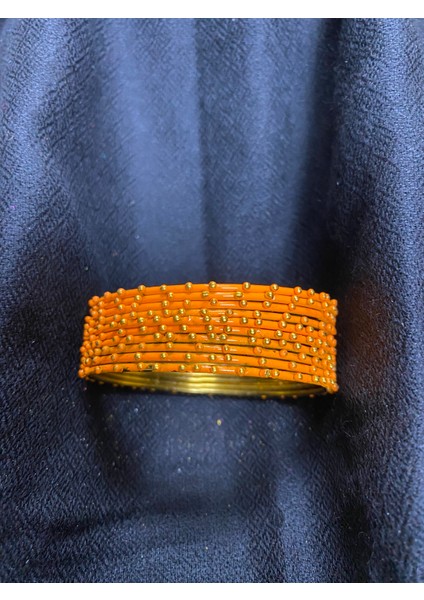 Aashivs Collection Kadın Renkli Çoklu Hint Bileziği