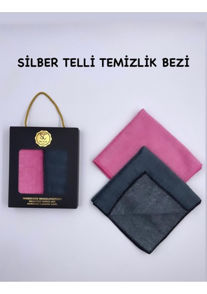 Mswıshşeymaçetin Ms Wish Şeyma Çetin Silber Telli Temizlik Bezi Sılbertellıbez