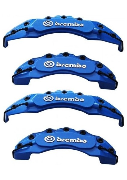 Lancia Phedra Uyumlu Brembo Fren Disk Kaliper Kapağı Mavi 4'lü Yağ Hortumlu