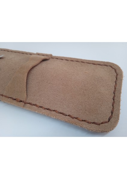 Gerçek Deri Tamamen El Emeği Kalemlik Kalemkutu ( 3*4 Kalem Için Ideal ) 27X6X1 fırsatları