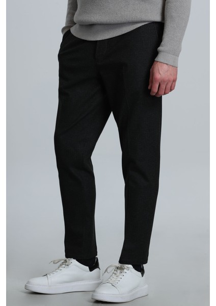 Frank Spor Erkek Chino Pantolon Slim Fit Antrasit