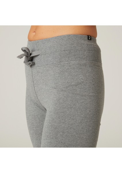 Domyos Kadın Fitness Taytı - Gri