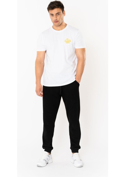 Wave Regular T-Shirt Erkek - Beyaz modelleri