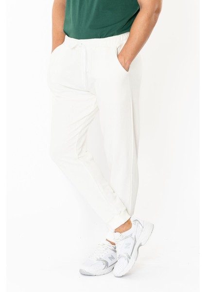 Eşofman Altı Erkek - Ekru