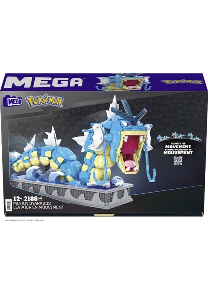 HGC24 Mega™ Pokémon™ Kinetik Gyarados 2188 Parça +12 Yaş