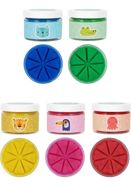 Bonnie Play Dough Oyun Hamuru 5'li Set 5 x 150 gr