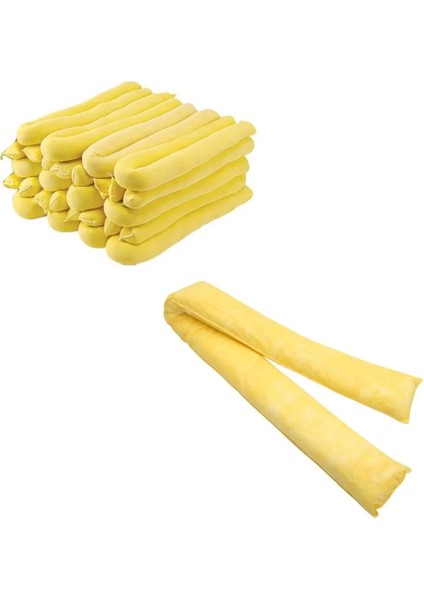 Kimyasal Tutucu Sosis - Sarı Renk - 20 Adetlik Toptan Set