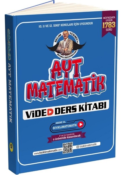 Bıyıklı Matematik 55 Günde TYT Matematik Kampı - AYT Matematik - 58 Günde TYT - AYT Geometri Kampı modelleri