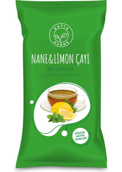 Nane Limon Çayı Nane Limon Taneli Tek Kullanımlık 20 Adet