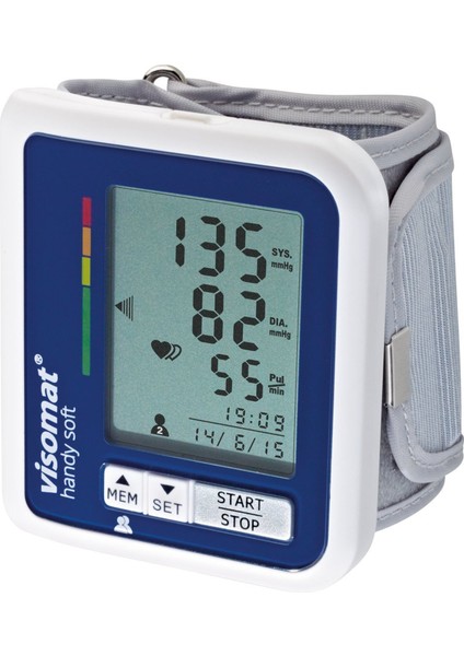 Visomat Handy Soft Şarjlı Bilekten Ölçme Tansiyon Aleti