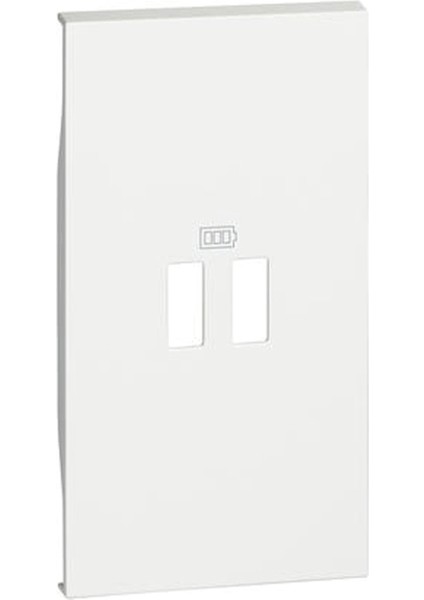 - USB Şarj Prizi Için Kapak, 2m, Beyaz