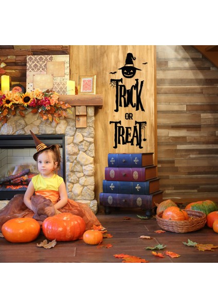 Trick Or Treat 6'lı Set - Metal Cadılar Bayramı Dekoru