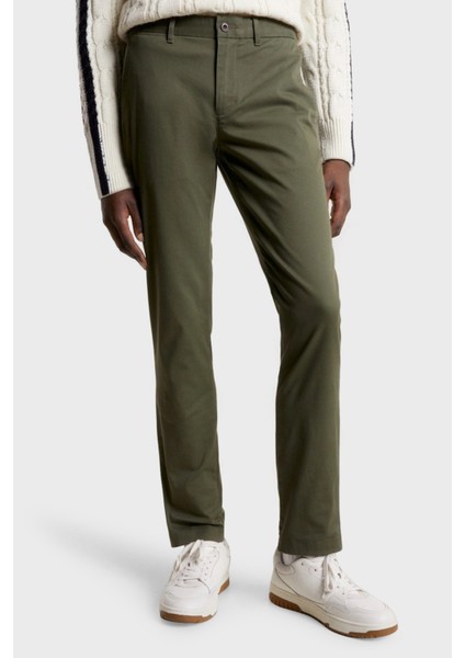 Pamuklu Normal Bel Slim Fit Pantolon Erkek Pantolon MW0MW26619 Rbn fiyatları