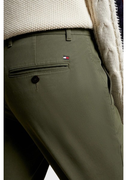 Tommy Hilfiger Pamuklu Normal Bel Slim Fit Pantolon Erkek Pantolon MW0MW26619 Rbn