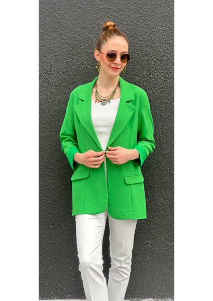 Yeşil Oversize Ceket