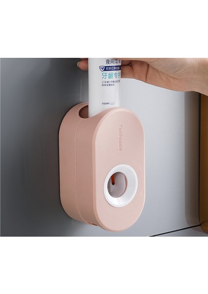 2 Parça Otomatik Diş Macunu Diş Fırçası Tutucu Plastik Elektrikli Diş Fırçası Tutucu Duvara Montaj Accessori Banyo Malzemeleri (Yurt Dışından)