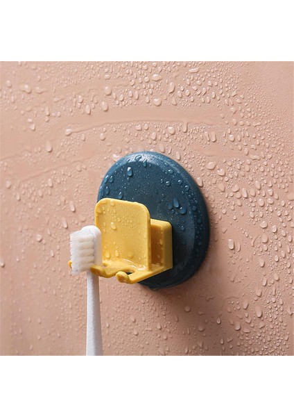 Abs+Pp Diş Fırçası Tutucu, Banyo Ücretsiz Yumruk Emme Duvar Diş Fırçası Tutucu Için Uygun (Yurt Dışından) fırsatları