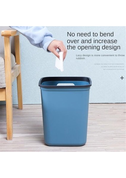 Plastik Çöp Kutusu, Tuvalet Atık Toplama Kutusu Için Kapak Kovası Olmayan Basit Kare (Yurt Dışından) fiyatları