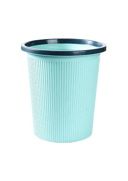 10L Basit Kaplamasız Çöp Sepeti, Büyük Lotus Mavisi Bağımsız Ev Çöp Sepeti (Yurt Dışından)