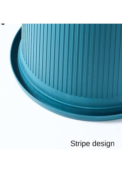 10L Basit Kaplamasız Çöp Sepeti, Büyük Lotus Mavisi Bağımsız Ev Çöp Sepeti (Yurt Dışından) fırsatları