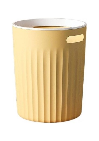 10LPRESÜR Halka Kapaksız Oturma Odası Yatak Odası Çöp Kutusu, Sınıflandırılmış Plastik Sıhhi Kova (Yurt Dışından)