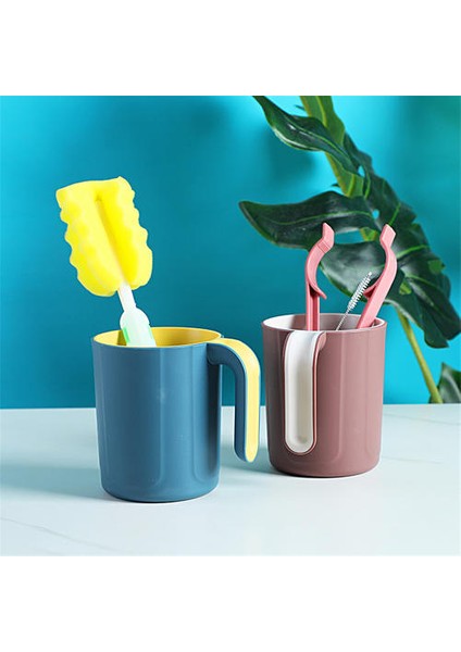 Plastik Yıkama Kupası, Çift Yıkama Kupası Için Uygun Iki Renkli Kalınlama (Yurt Dışından)