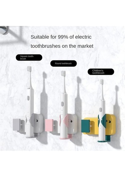 Plastik Elektrikli Diş Fırçası Tutucu, Yerçekimi Algılama Otomatik Yerleştirme Dökme Boşaltılabilir Elektrikli Diş Fırçası Tutucu (Yurt Dışından) fırsatları