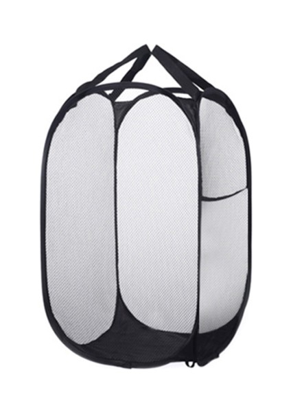 Polyester Bez Çamaşır Sepeti, Küf Geçirmez, Büyük Kapasite, Nefes Alabilen ve Sağlıklı Seçimi Kirli Çamaşır Sepeti (Yurt Dışından)