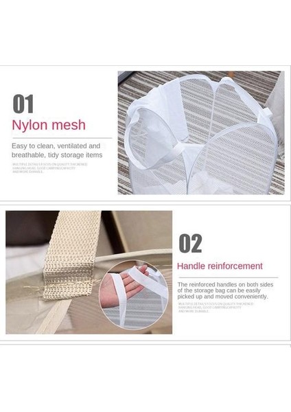 Polyester Bez Çamaşır Sepeti, Küf Geçirmez, Büyük Kapasite, Nefes Alabilen ve Sağlıklı Seçimi Kirli Çamaşır Sepeti (Yurt Dışından) indirimleri