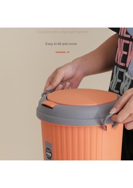6l Büyük Kalınlaşmış Ev Çöpü Kapaksız Kutu, Mutfak Pres Halkası Sınıflandırılmış Çöp Kutusu, Tuvalet Iskandinav Yaratıcı Çekme Yüzük Sapı Çöp Sepeti (Yurt Dışından) fırsatları