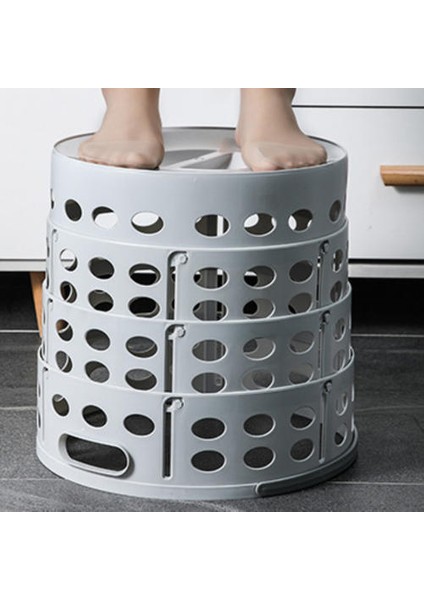 Depolama Teleskopik Katlanır Kirli Giysiler Sepet, Banyo Giysileri Plastik Depolama Sepeti, Ev Büyük Dikiş Sepeti Saplı (Yurt Dışından) fiyatları