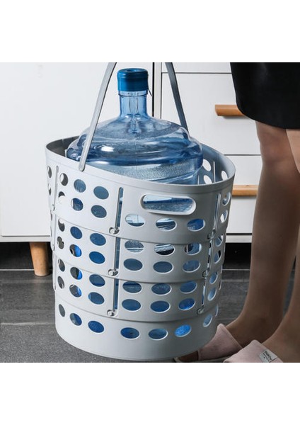 Depolama Teleskopik Katlanır Kirli Giysiler Sepet, Banyo Giysileri Plastik Depolama Sepeti, Ev Büyük Dikiş Sepeti Saplı (Yurt Dışından) fırsatları