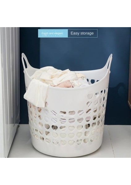 Plastik Çamaşır Sepeti, Sağlıklı Malzeme Seçimi, Sonbahar Karşıtı, Nefes Alabilir ve Küf Kirli Çamaşır Sepeti (Yurt Dışından)