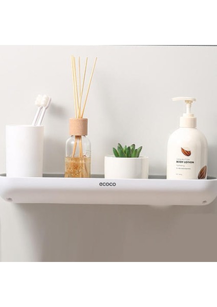 Banyo Vanity Rafı, Deliksiz Duvara Bağlı Banyo Depolama Rafı (Yurt Dışından) fiyatları