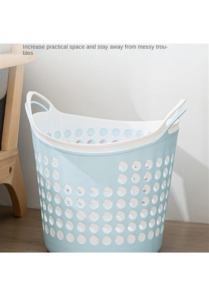 Plastik Çamaşır Sepeti, Damla Dayanıklı, Sağlıklı Malzeme Seçimi, Nefes Alabilir ve Küf Kanıt Kirli Çamaşır Sepeti (Yurt Dışından) fırsatları