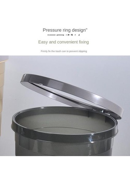 10LHOUSEHOLD Basınç Yüzüğü Çöp Kutusu, Japon Tarzı Büyük Kalınlaşmış Çöp Kutusu (Yurt Dışından) modelleri