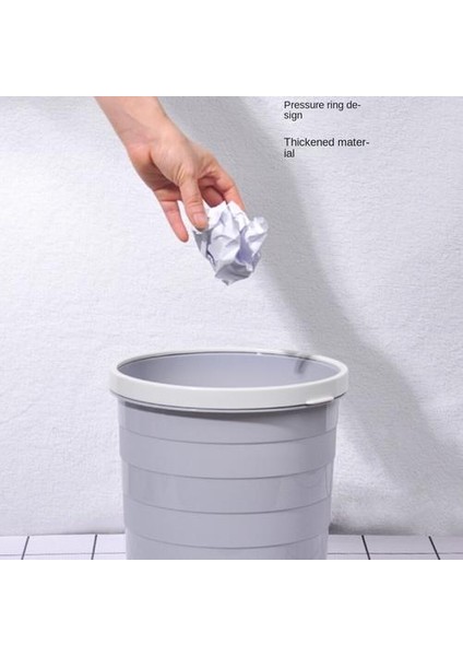 10LHOUSEHOLD Basınç Yüzüğü Çöp Kutusu, Japon Tarzı Büyük Kalınlaşmış Çöp Kutusu (Yurt Dışından) fırsatları