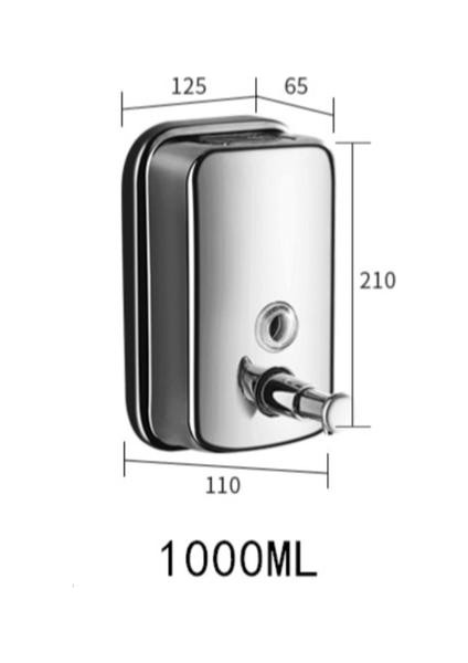 304 Paslanmaz Çelik Sabun Dağıtıcı, Duvara Monte Banyo Mutfak Sabun Dağıtıcı, Otel Restoranı El Dezenfektanı Şişe (Yurt Dışından)