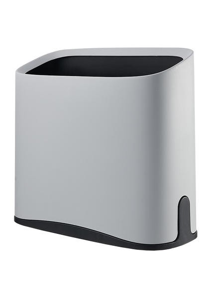 8l Plastik Çöp Kutusu Ev Oturma Odası Yatak Odası, Kare Kapak Yaratıcı Kağıt Sepetsiz Kare (Yurt Dışından)