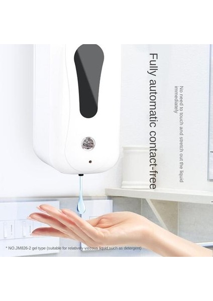 Otomatik Indüksiyon Sabunu Dağıtıcı, Duvara Monte Sprey Sterilizatörü, Dokunmasız Şarj Edilebilir El Dezenfektanı Makinesi (Yurt Dışından)