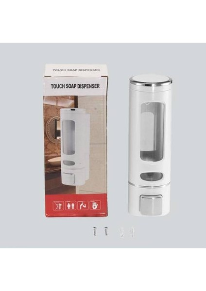 Çift Kafa Manuel Sabun Dispenser Duvar Asma, Otel Şampuan Kutusu Banyo Kutusu, Sabun Dispenser Sabun Şişesi (Yurt Dışından)