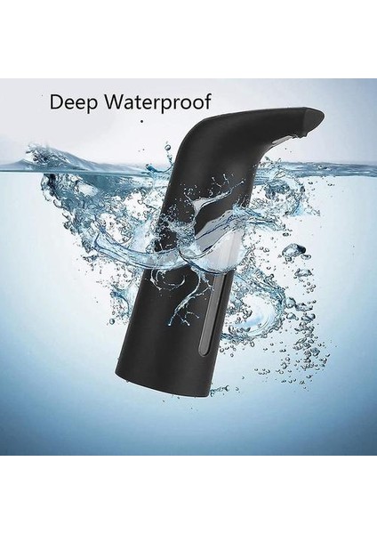 Siyah Otomatik Sabunluk Fotoselli, Mutfak Banyo Için 400ML (Yurt Dışından) fırsatları