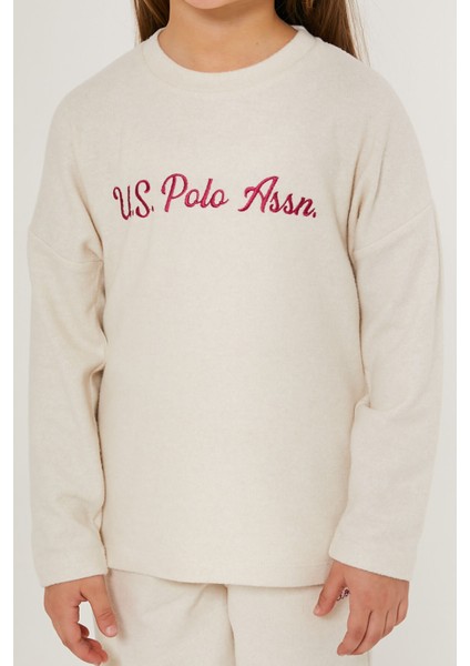 Krem Kız Çocuk Eşofman Takımı fırsatları