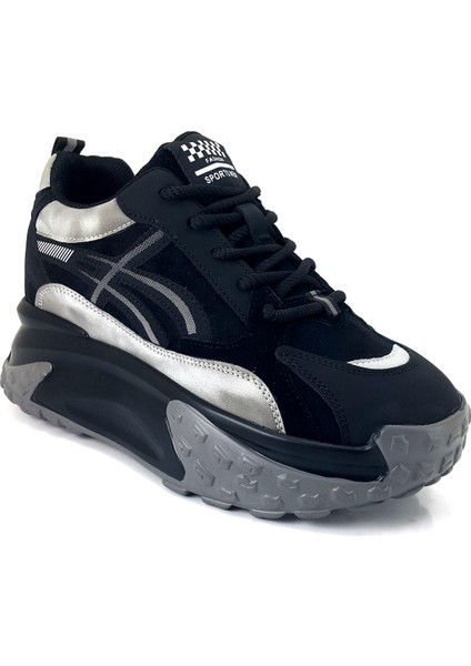 3139 23KA Kadın Sneaker Ayakkabı Siyah