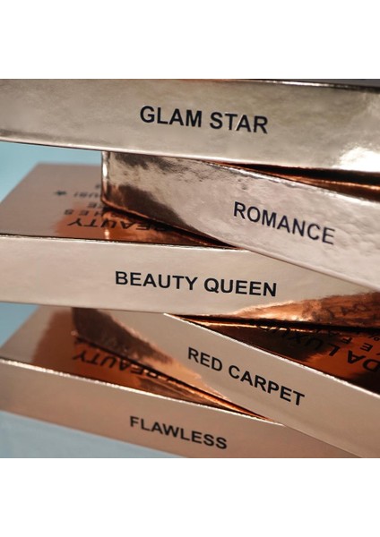 Flawless 3D Vegan Mink Takma Kirpik Lüks Extra Uzun Gece Hacimli Yoğun Çekik Cat Eye Pro Eyelashes