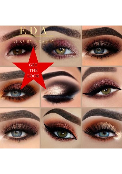 Flawless 3D Vegan Mink Takma Kirpik Lüks Extra Uzun Gece Hacimli Yoğun Çekik Cat Eye Pro Eyelashes