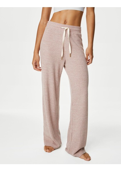 Marks & Spencer Wide Leg Waffle Pijama Altı