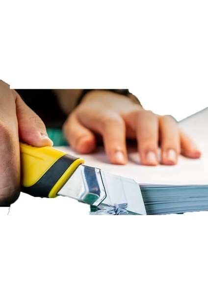 Maket Bıçağı 18 mm Sk4 Kaplı Kaliteli Plastik Saplı