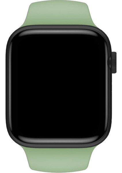 Watch 2 3 4 5 6 7 8 9 Se 38 40 41MM Uyumlu Spor Silikon Kordon Yosun Yeşil Kayış modelleri