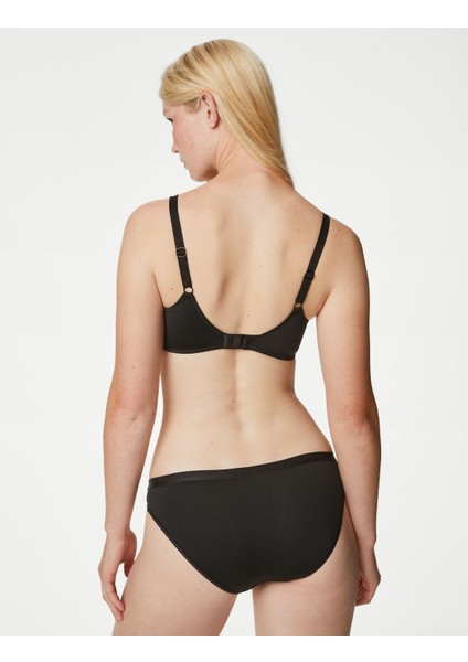 3'lü Dantel Detaylı Bikini Külot Seti
